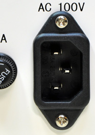 インレットタイプ電源コネクター