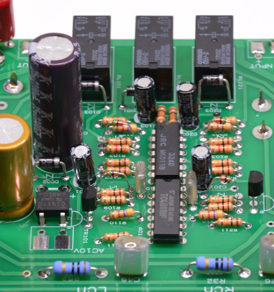 SK-300-J過電流保護回路部分の拡大画像