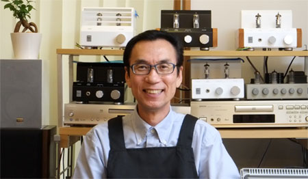 音の工房代表 本間の顔写真