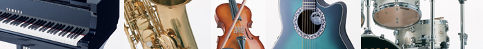 各種楽器の写真画像